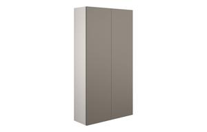 Eden 600mm Slim 2 Door Storage Unit - Matt Stone (Grey Cab)